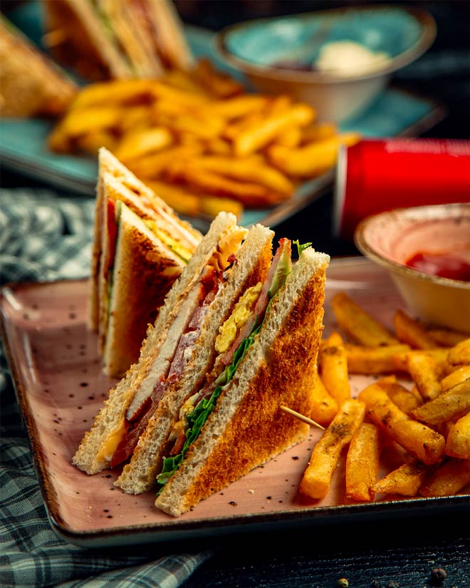 Gourmet sandwich